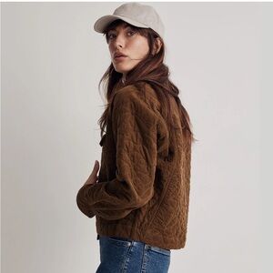 Madewell Quilted Corduroy Jacket